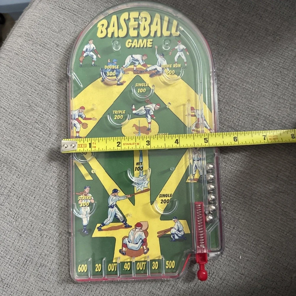 SCHYLLING HOME RUN! BASEBALL CLASSIC PINBALL GAME HANDHELD 2006 10